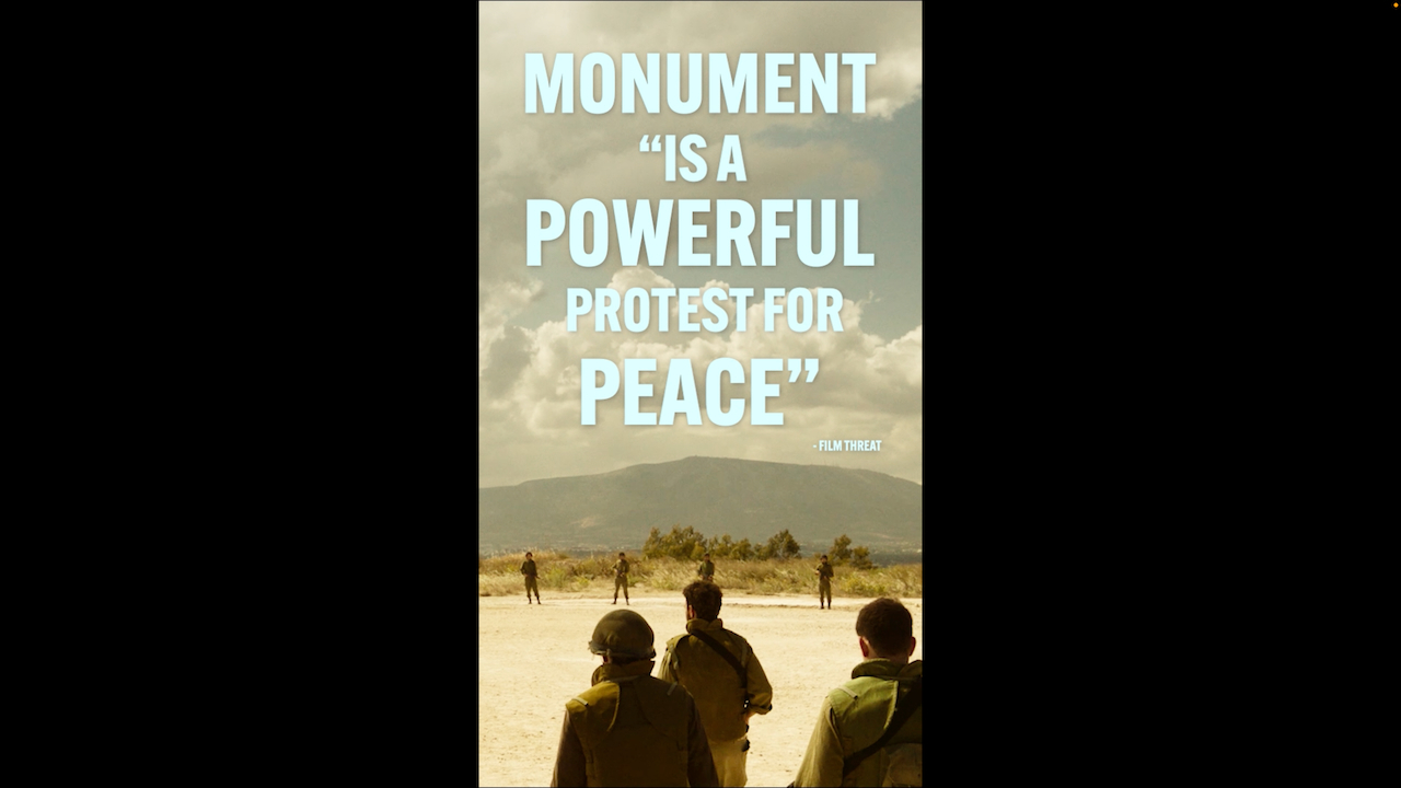 Monument Display — Powerful Protest vertical
