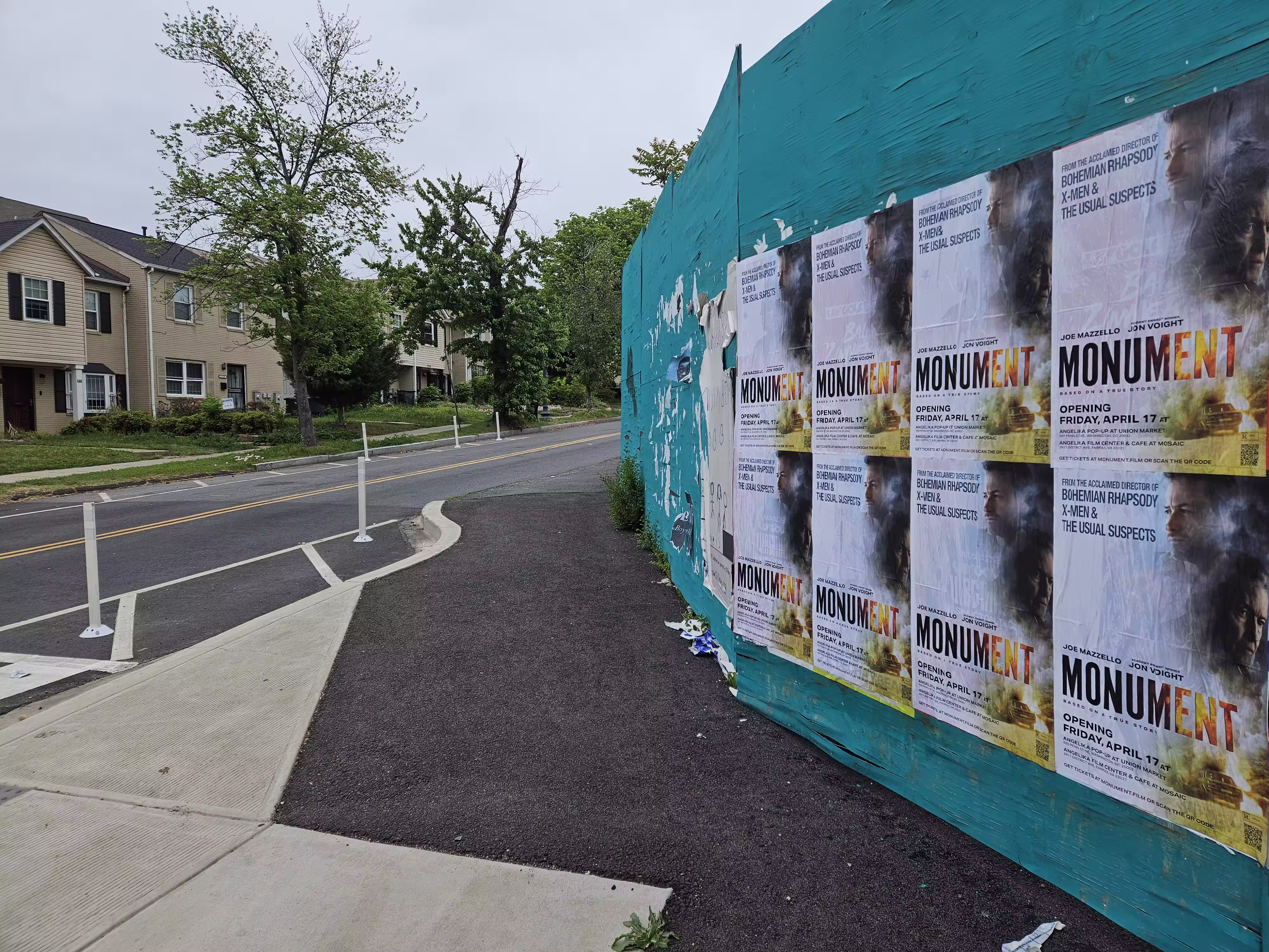 Wild posting at 1129 1st St NW
