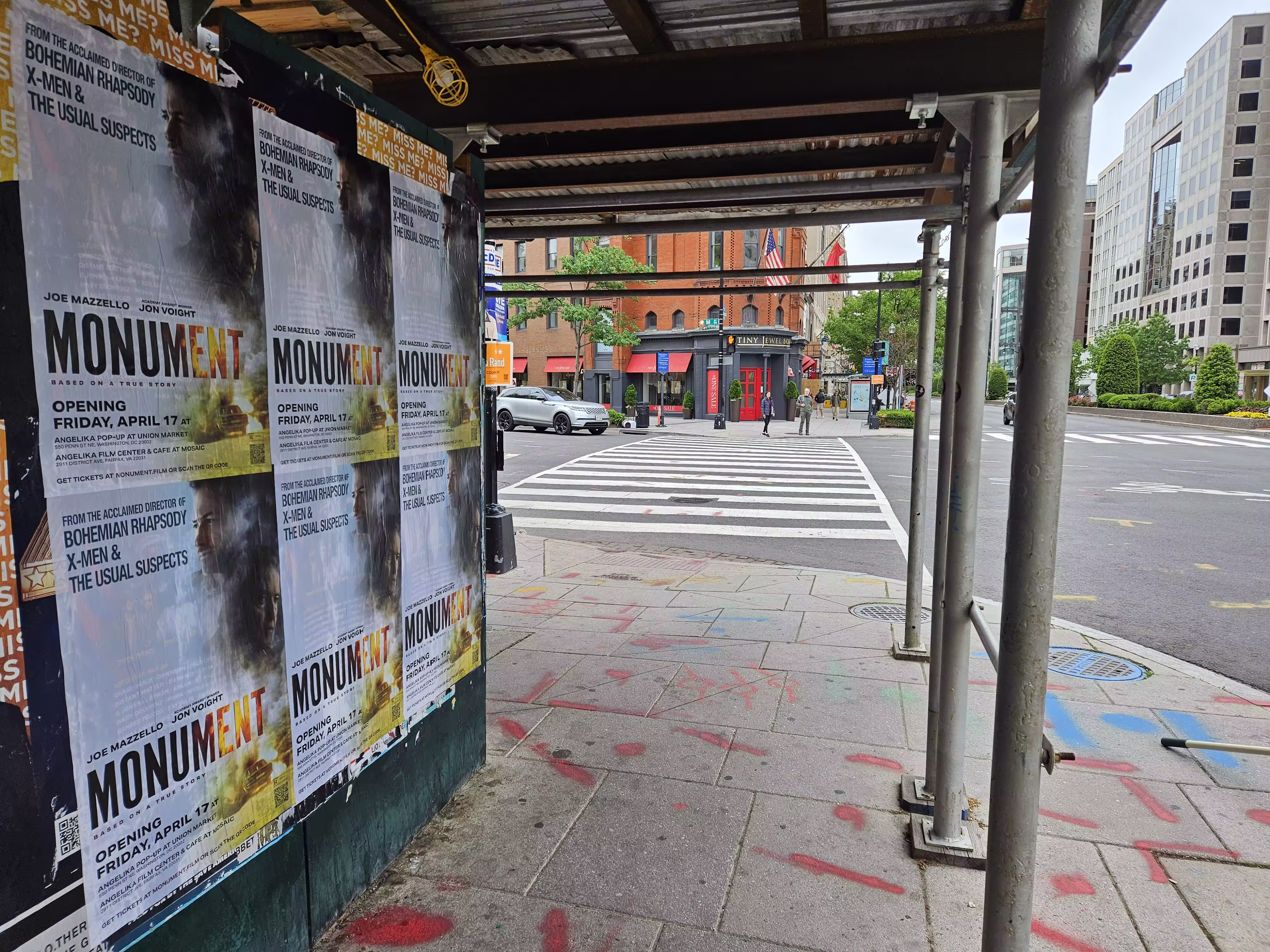 Wild posting at 1150 Connecticut Ave NW, #401