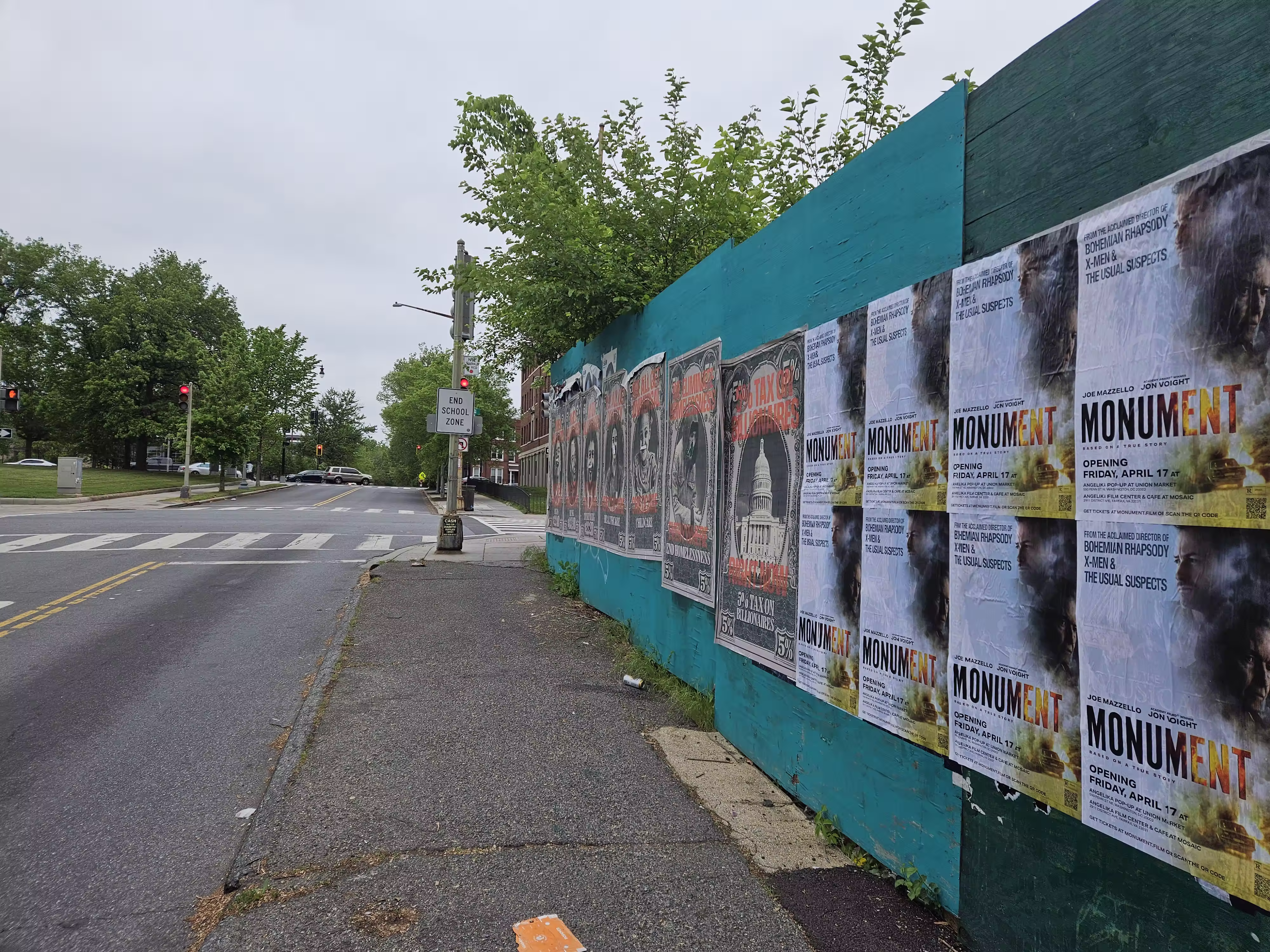Wild posting at 1159 1st St NW