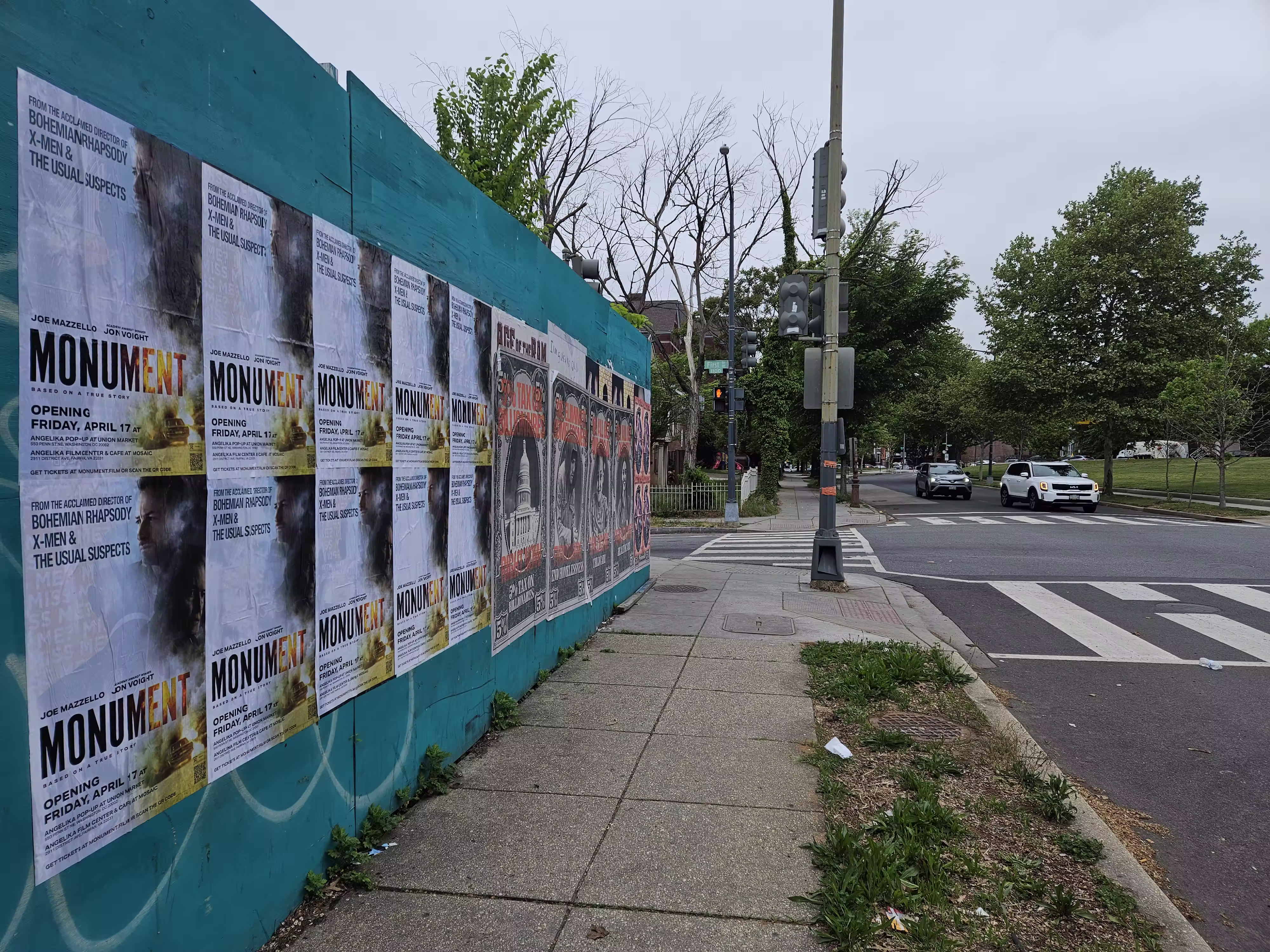 Wild posting at 1163 Sursum Corda Ct NW