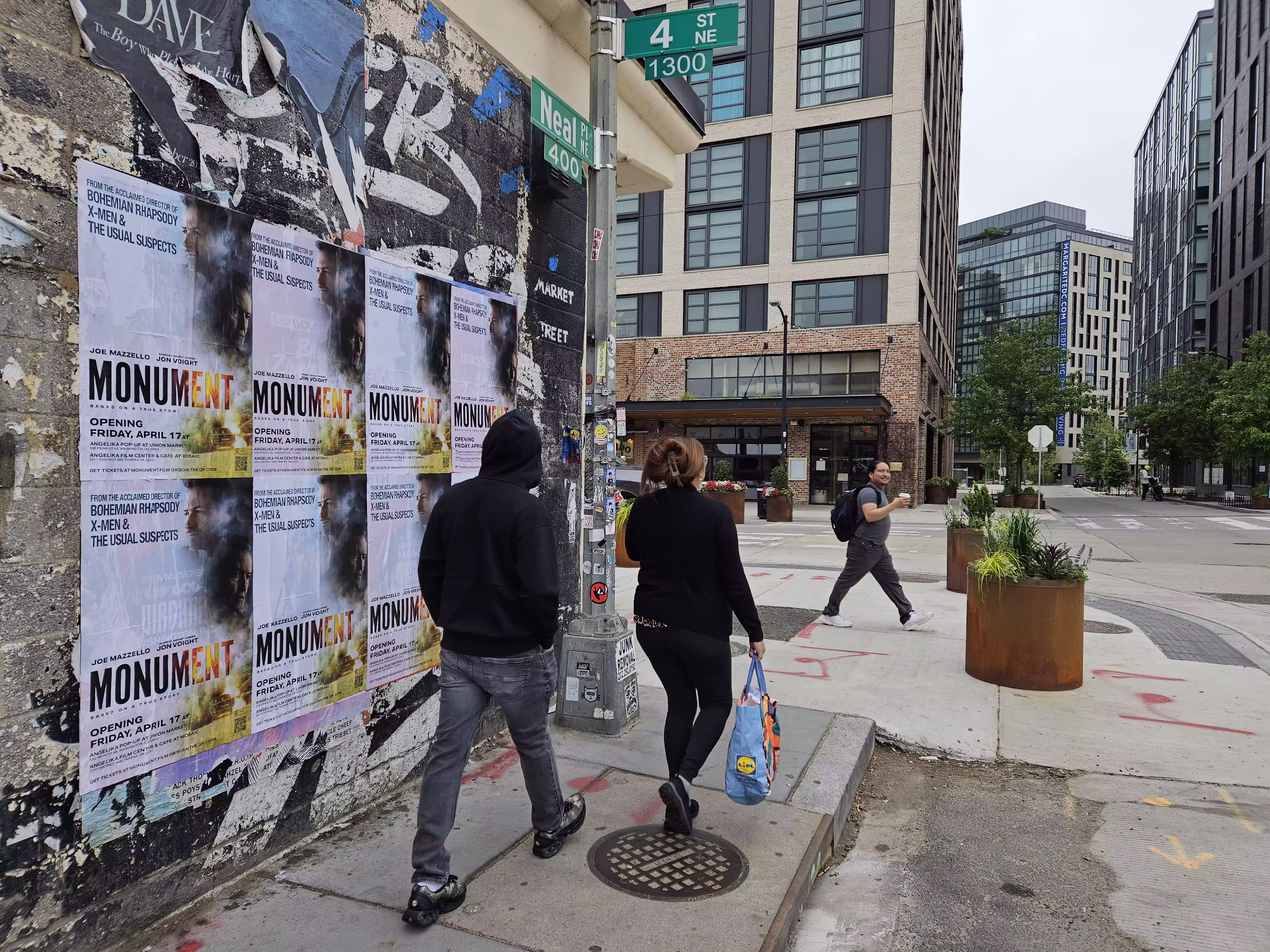 Wild posting at 1300 4th St NE
