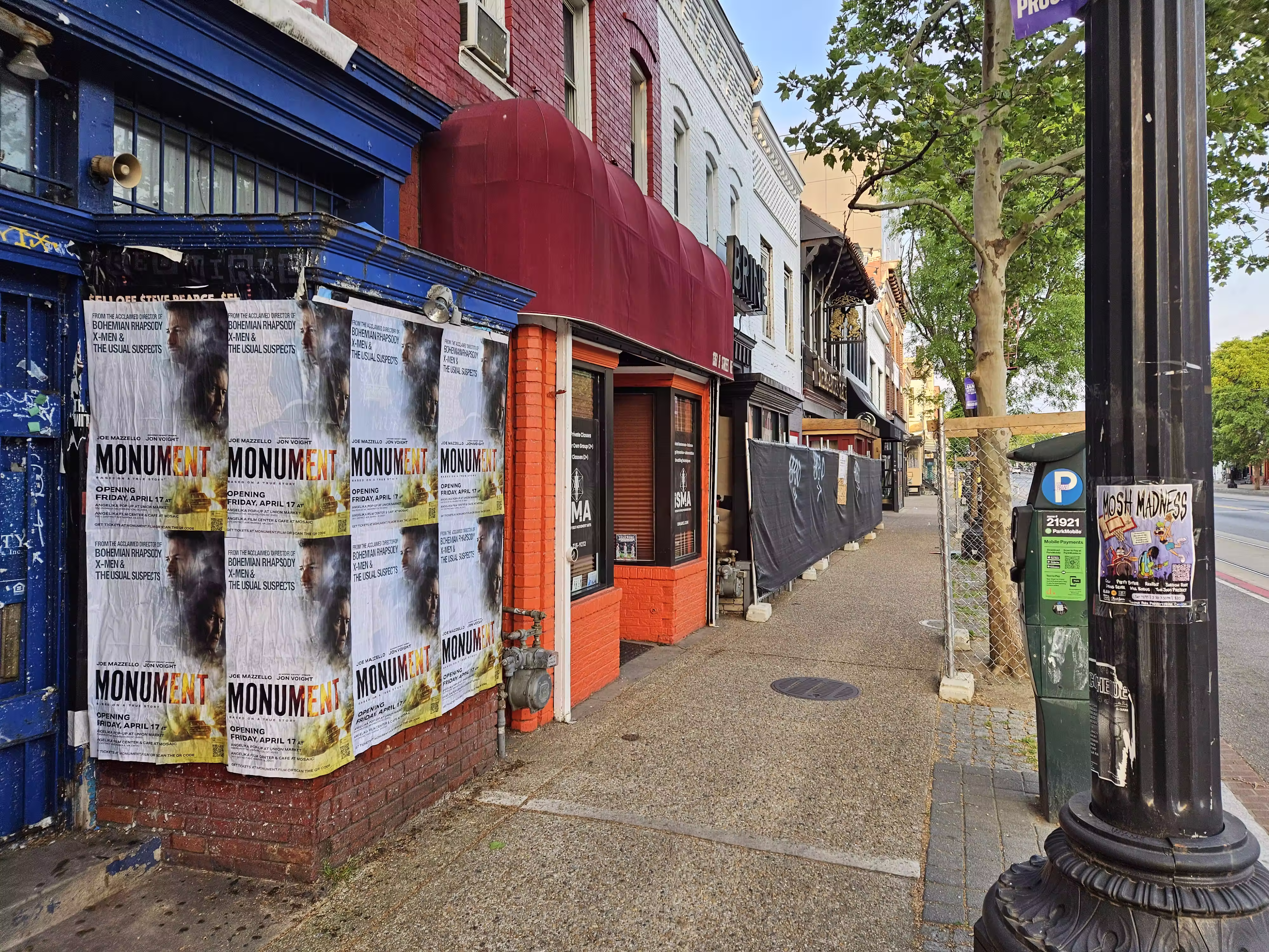 Wild posting at 1361 H St NE