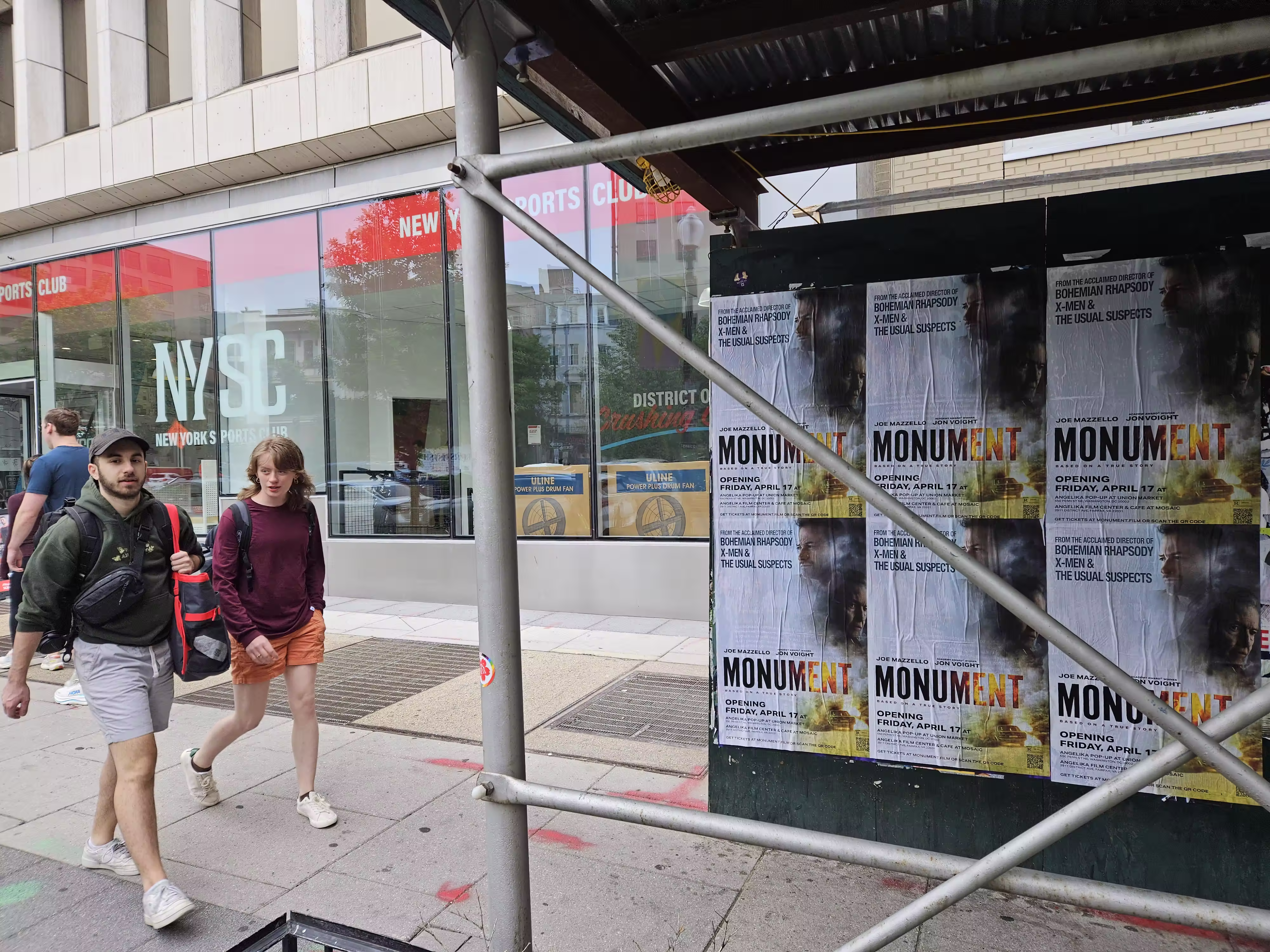 Wild posting at 1717 Rhode Island Ave NW