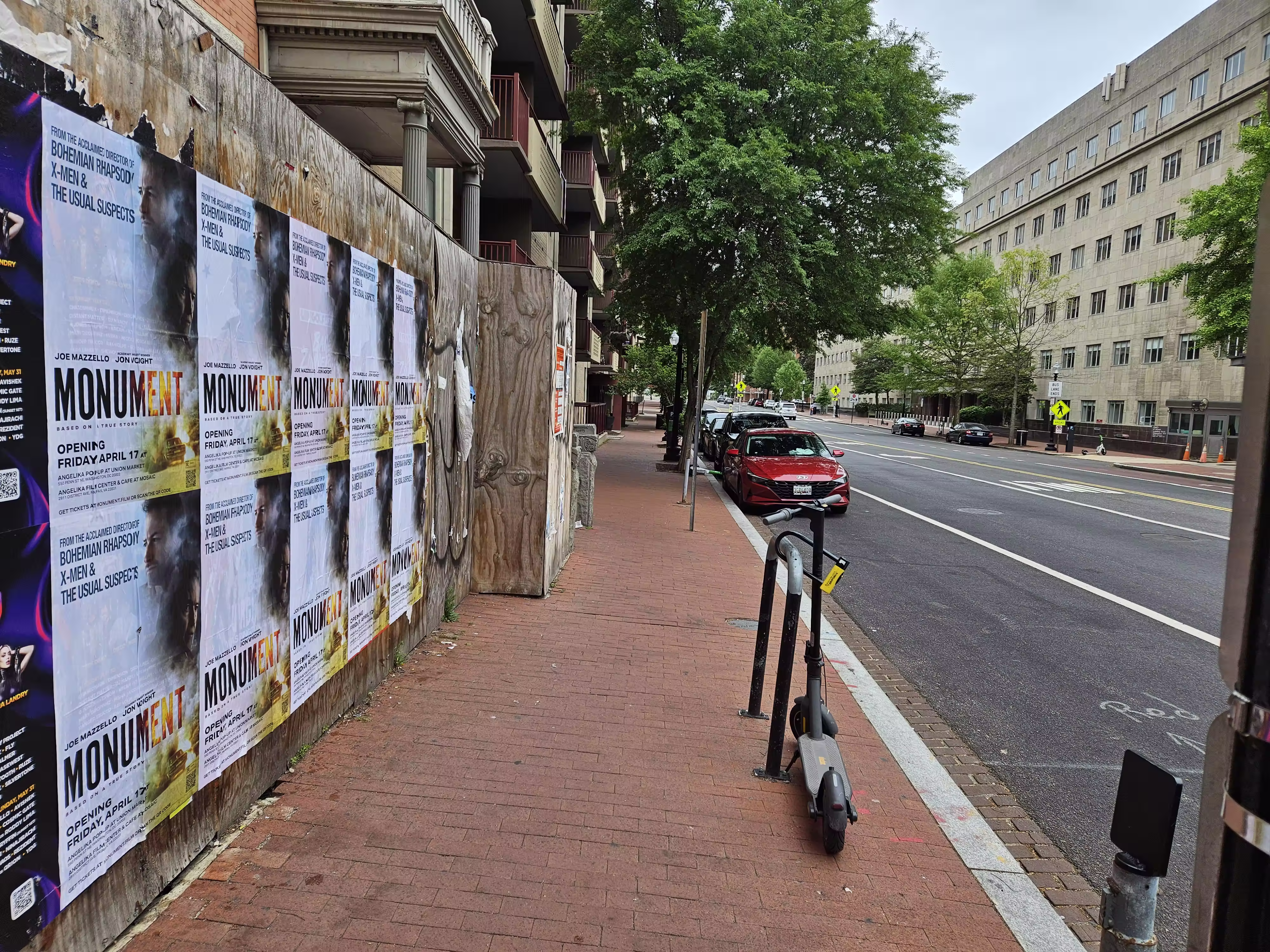 Wild posting at 473 H St NW