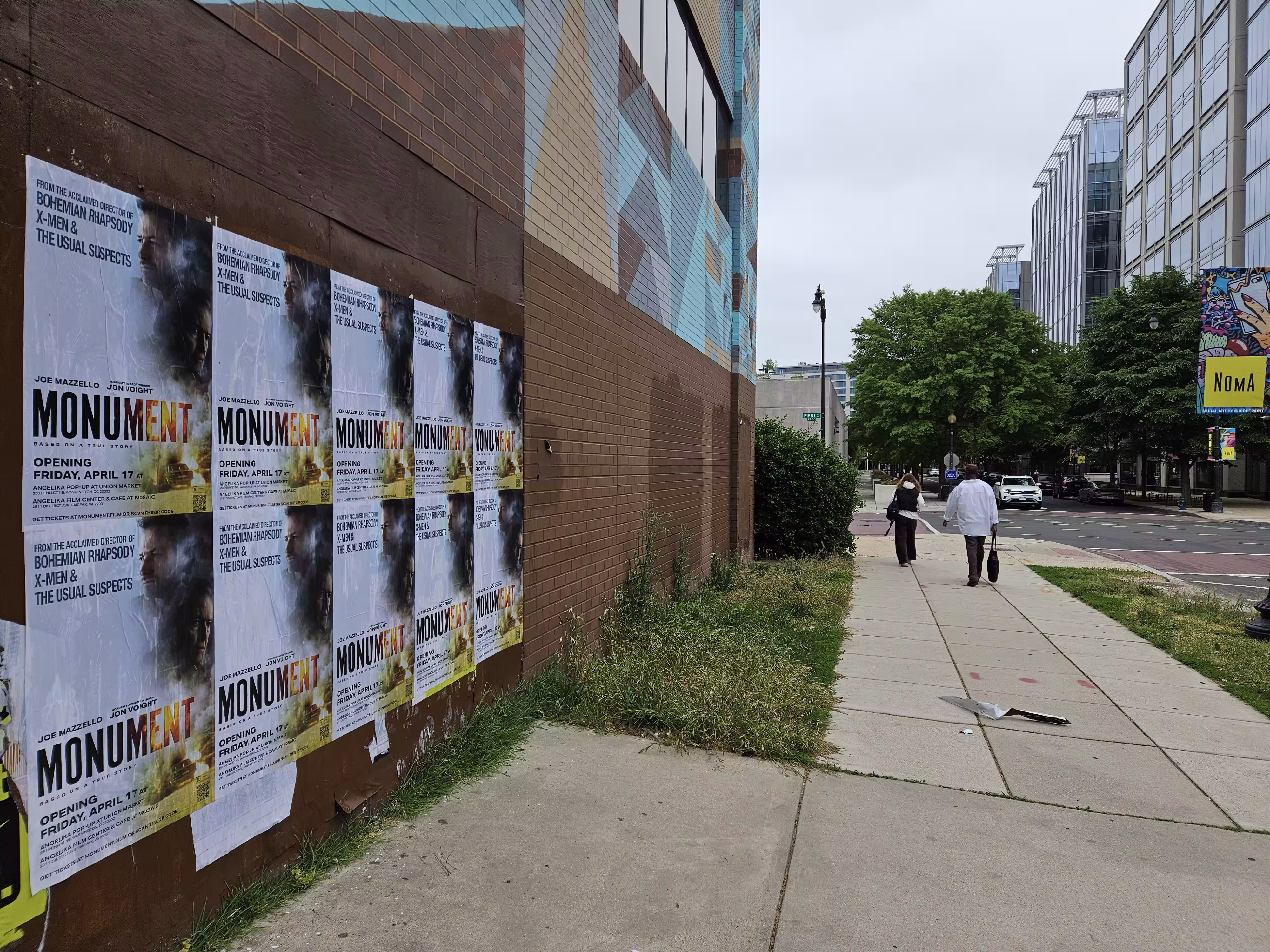 Wild posting at 70 N St NE