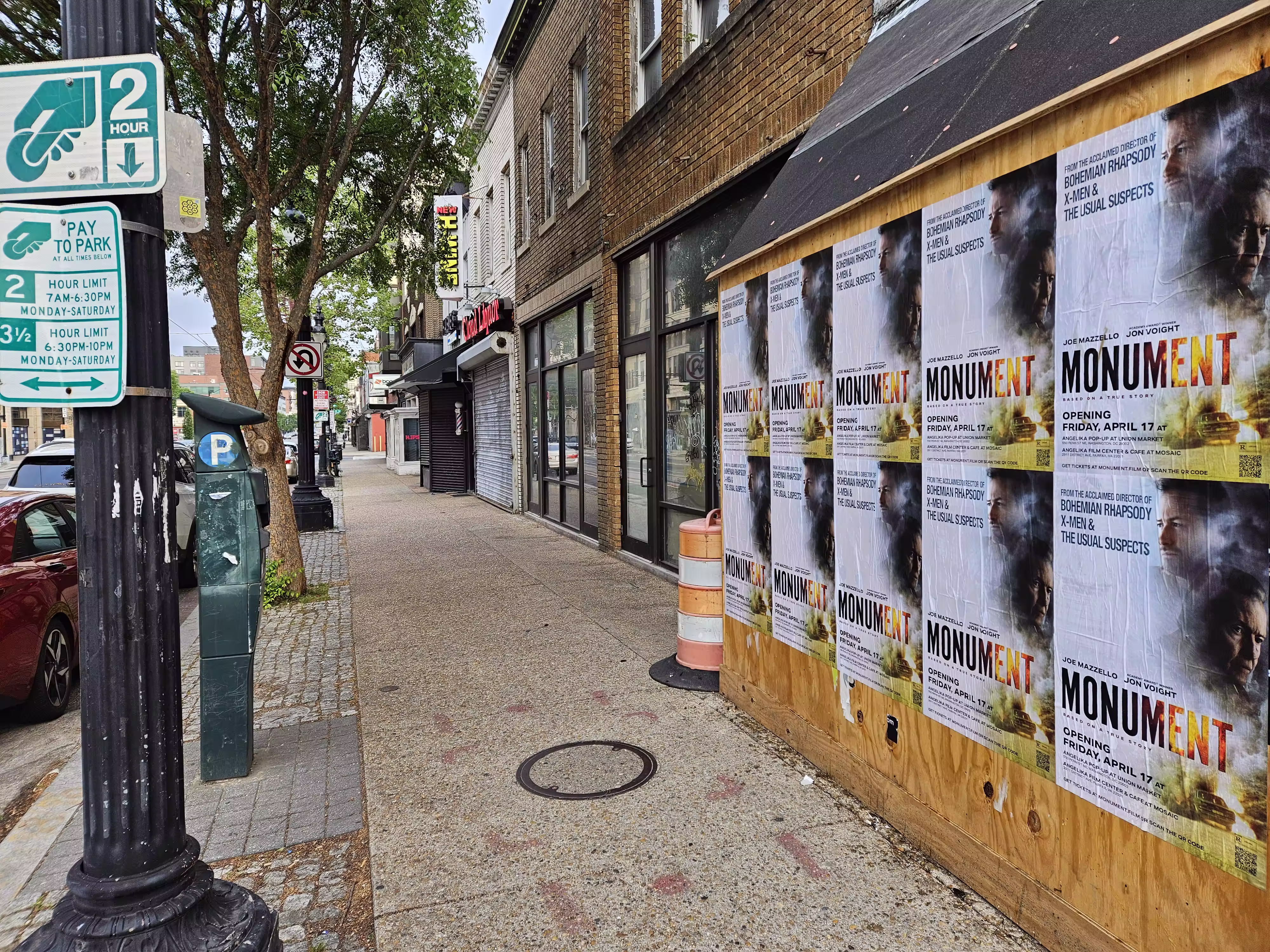 Wild posting at 920 H St NE