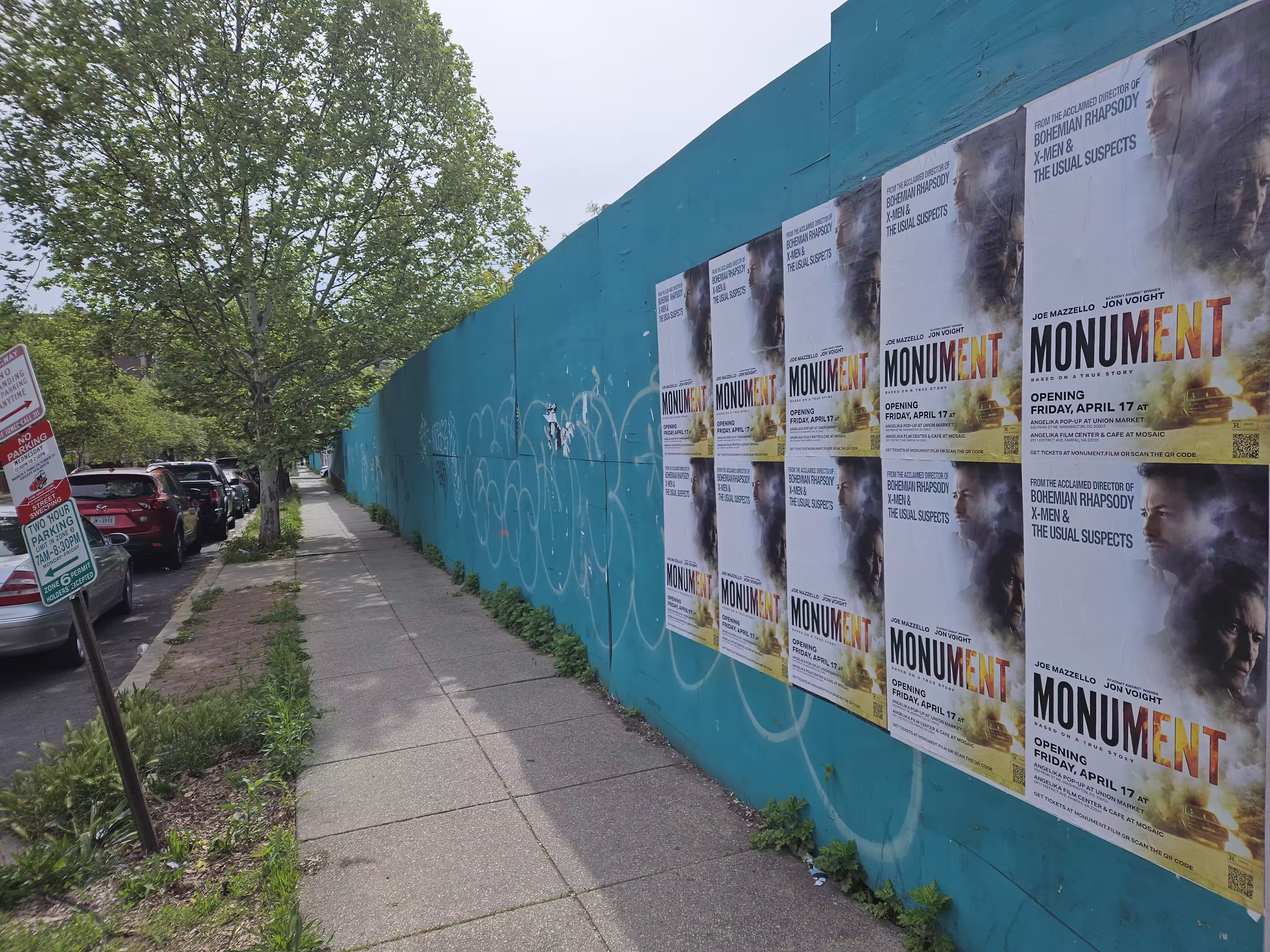 Wild posting at 1169 1st St NW