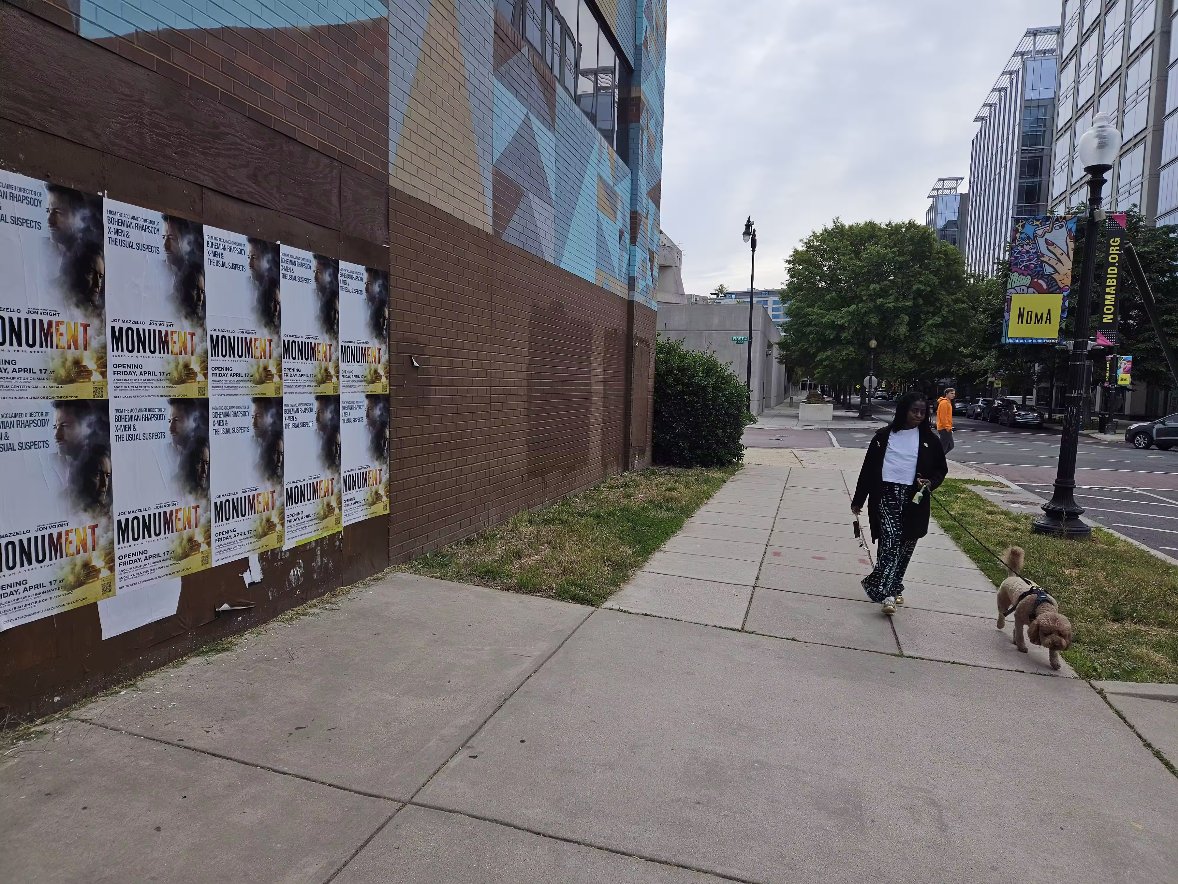 Wild posting at 70 N St NE